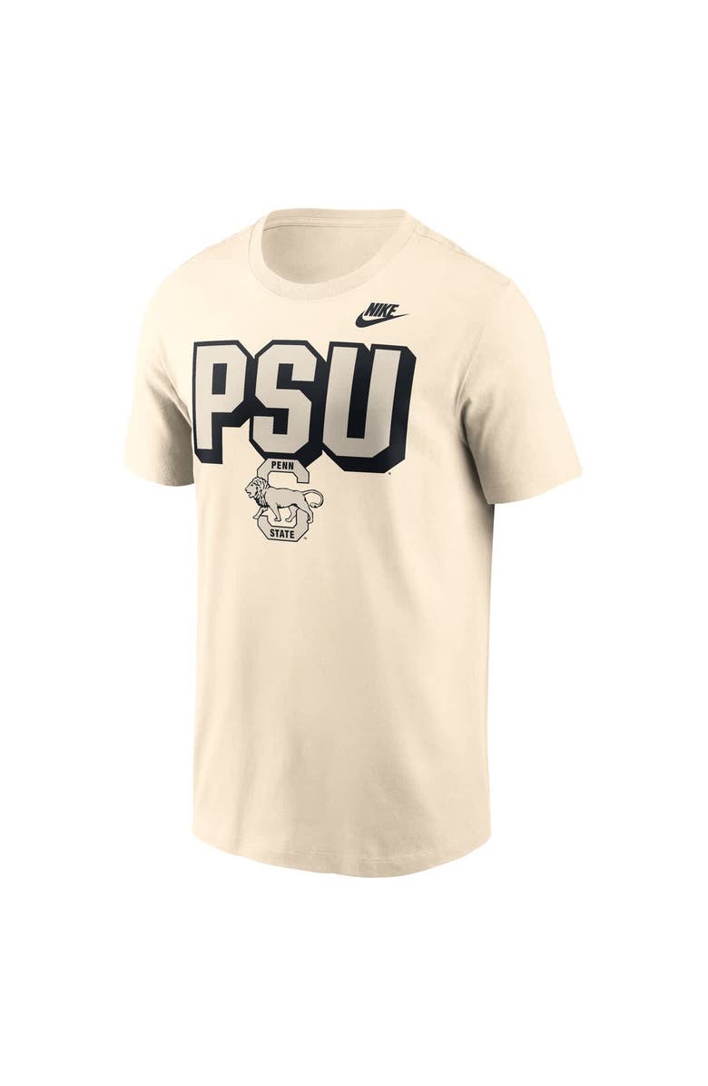 Nike Men's Nike Natural Penn State Nittany Lions Bold Fashion T-Shirt, Alternate, color, Natural