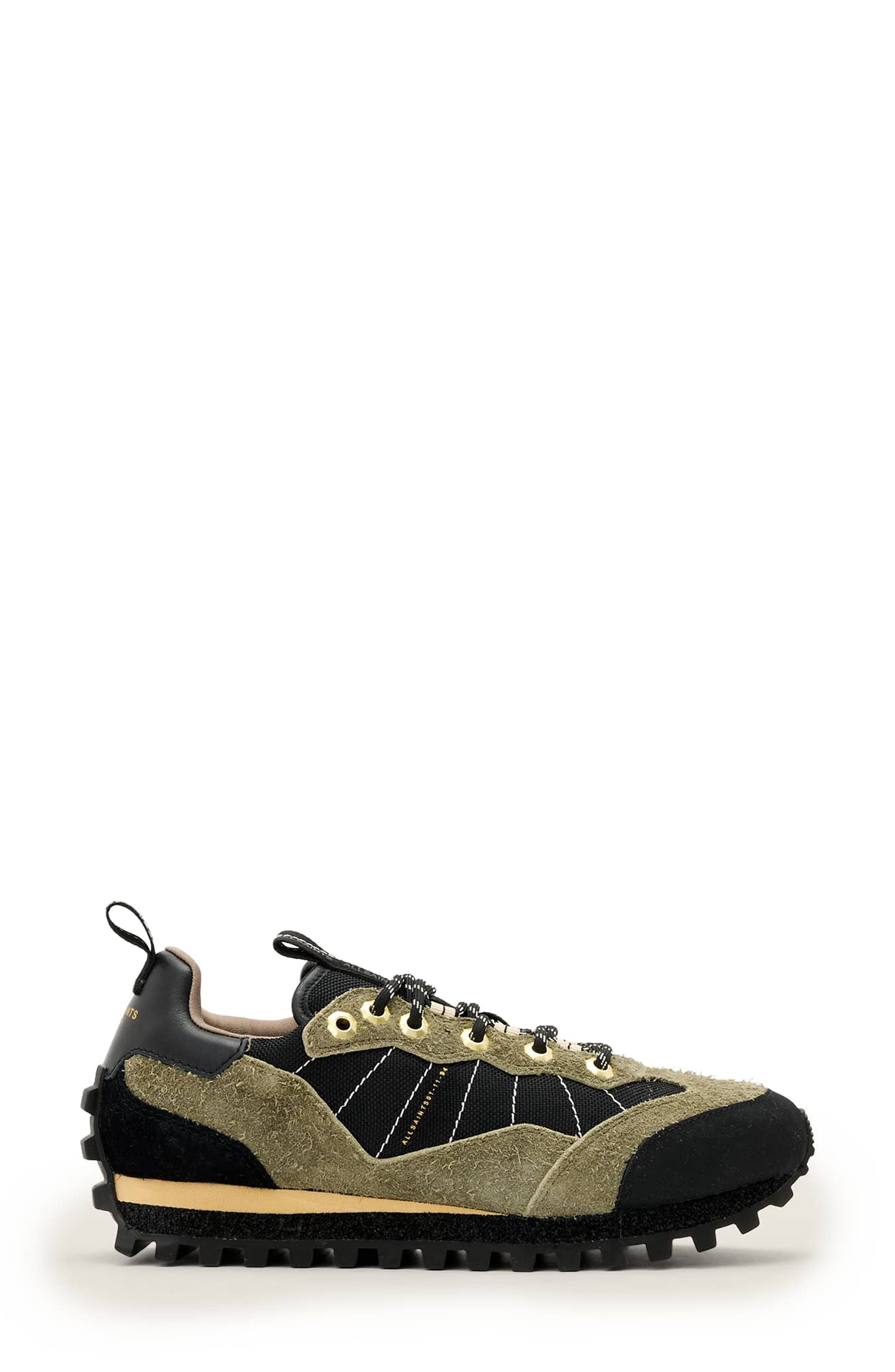 AllSaints Nevis Sneaker, Alternate, color, Khaki Green