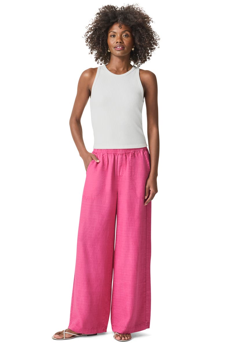 Splendid Angie Palazzo Pants, Alternate, color, Lilac Rose