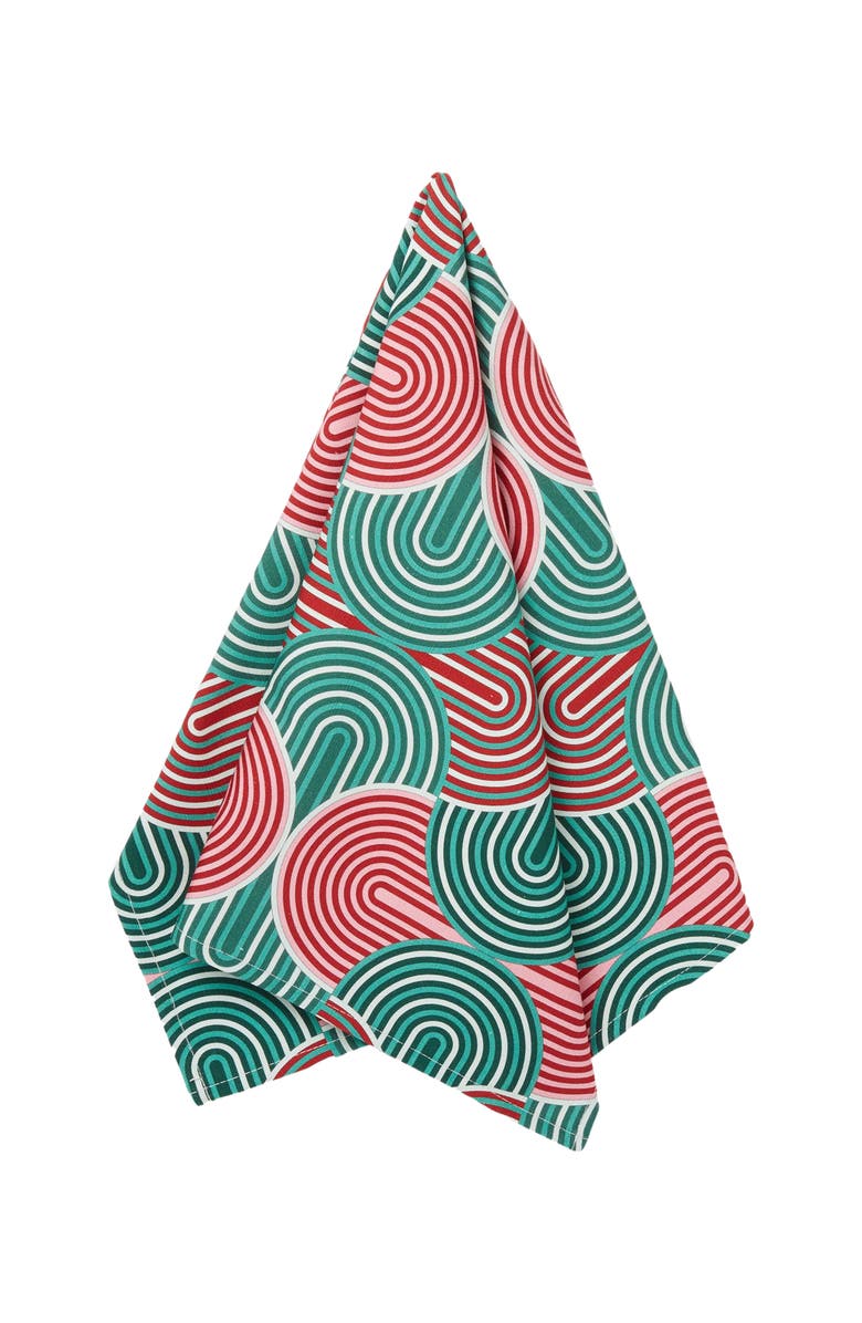 La DoubleJ Dishtowel (50X70) Slinky Verde Green, Main, color,