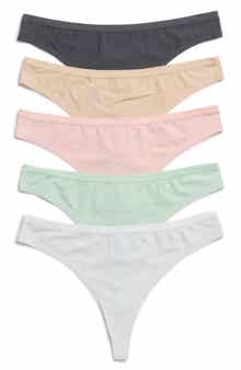 Honeydew Chrissy Assorted 5-Pack Thongs