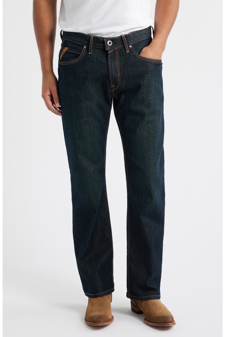 M4 Relaxed Bootcut Jeans, Main, color, BLACKSTONE