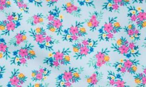 Shop Andy & Evan Kids' Floral Two-piece Swimsuit & Headband Set In Multi