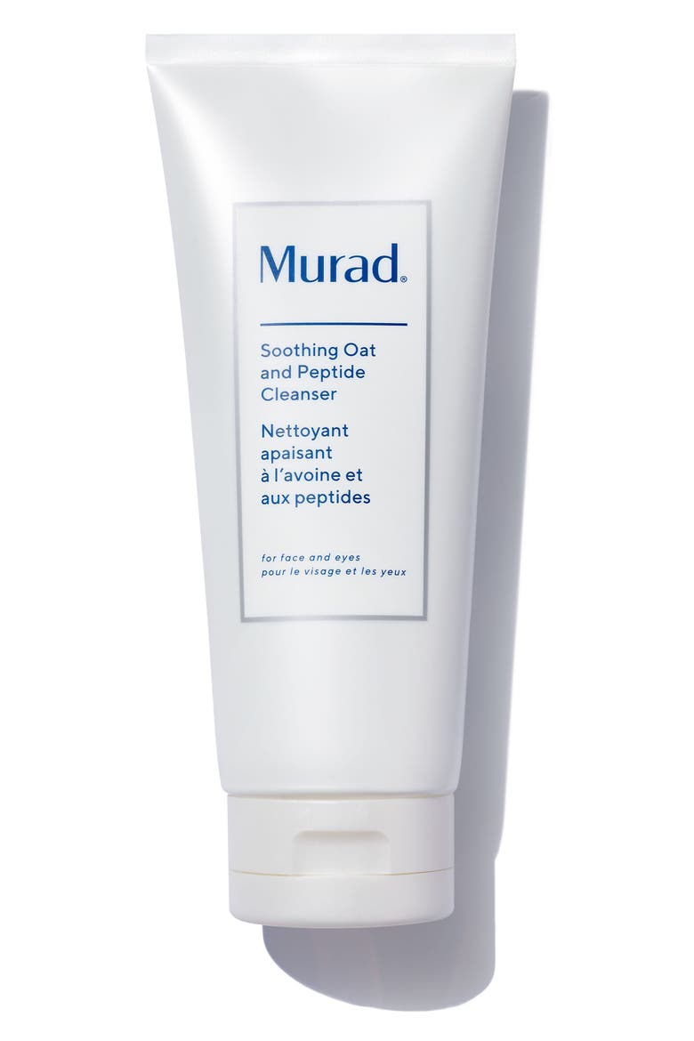 Soothing Oat and Peptide Cleanser, Main, color, NO COLOR