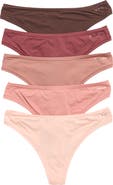 Danskin 5-Pack Lightweight Thongs