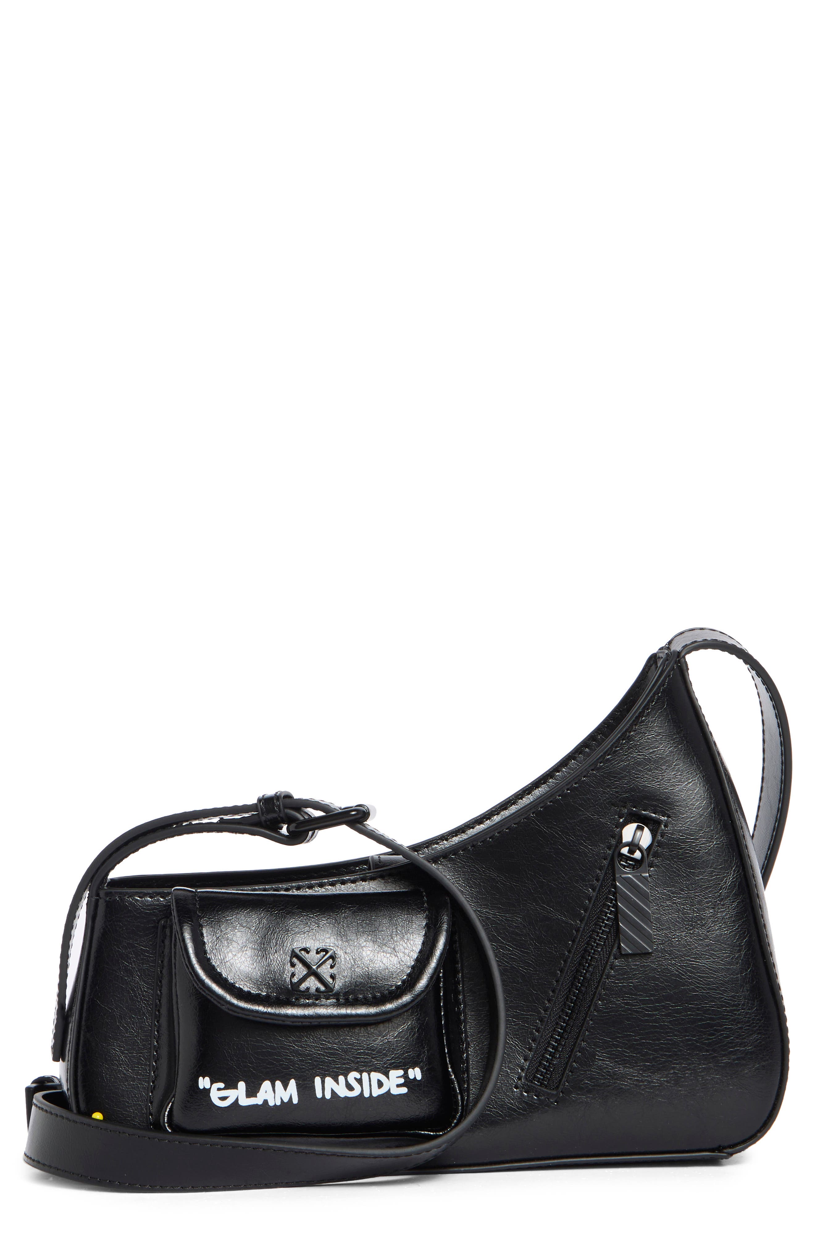 Off-White Jitney Leather Hobo