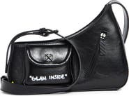 Off-White Jitney Leather Hobo