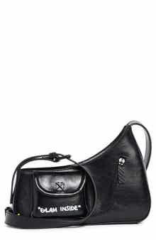 Off-White Jitney Leather Hobo