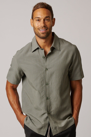 LEISURE LAB Cabana Button Up