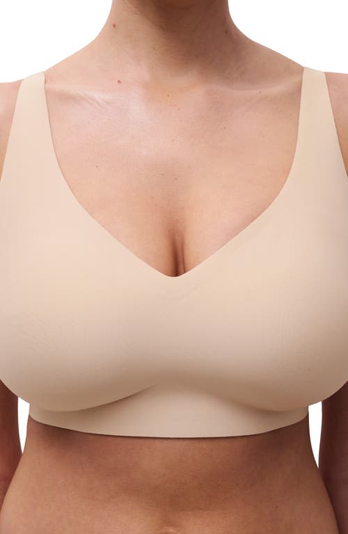Chantelle Lingerie Softstretch Power V-neck Wireless Bra In Pink