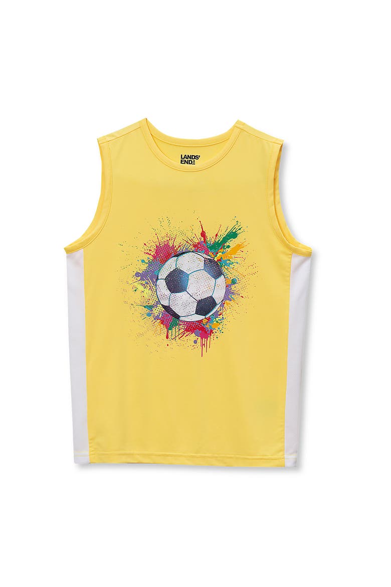 Boys Active Jersey Top, Main, color, Soccer Ball/Yellow