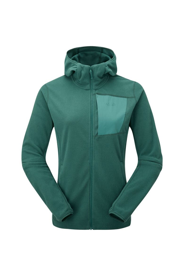 Tecton Hoodie - Women's, Alternate, color, Green Slate