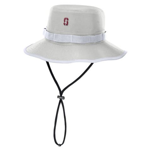 Men's Nike Gray Stanford Cardinal 2025 Sideline Apex Boonie Bucket Hat