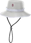 Nike Men's Nike Gray Stanford Cardinal 2025 Sideline Apex Boonie Bucket Hat