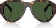 Dolce&Gabbana 58mm Pilot Sunglasses