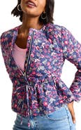 Tommy Bahama Sweeping Floral Quilted Jacket