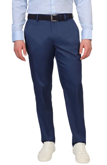 Shop Tailorbyrd Tailored Performance Stretch Pants In Denim