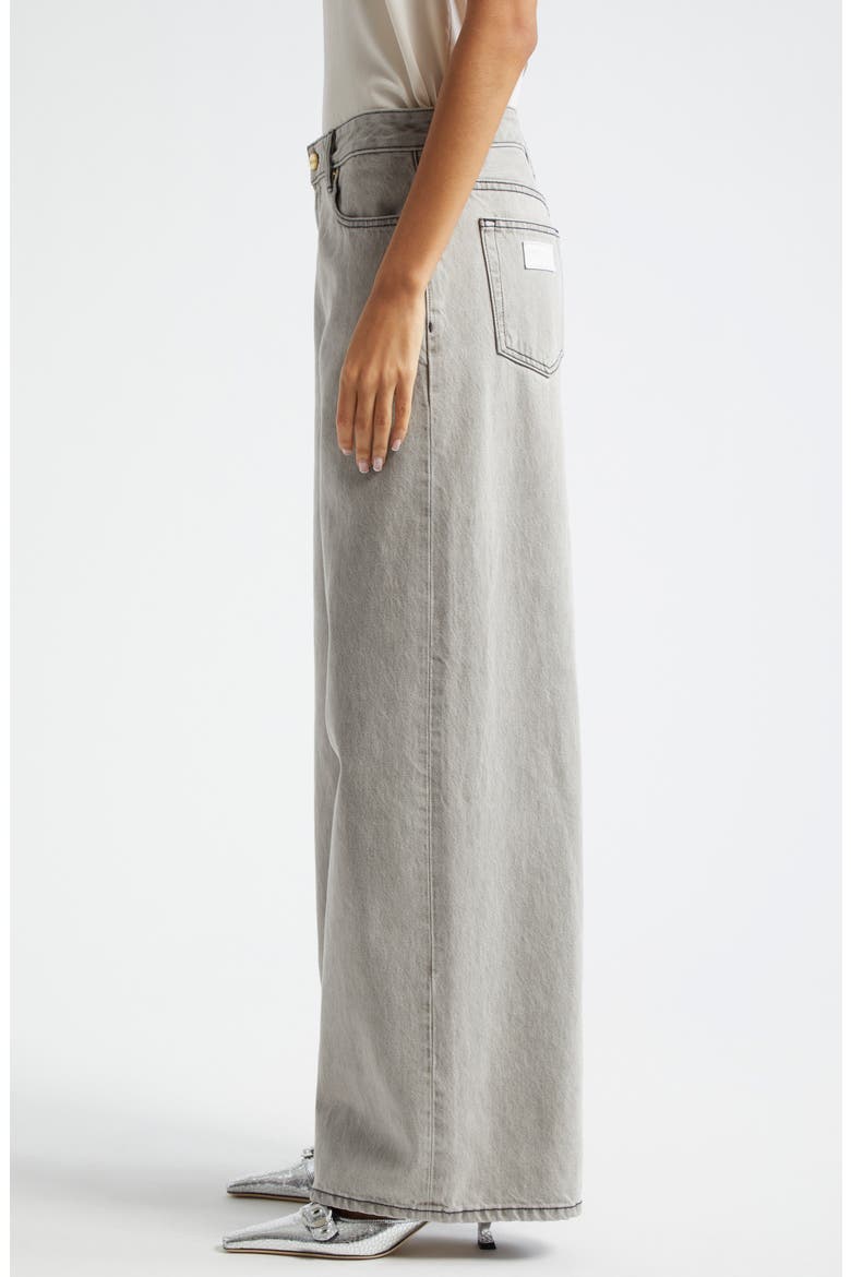 Future Apparel Wide Leg Jeans, Alternate, color, GRAY QUILL