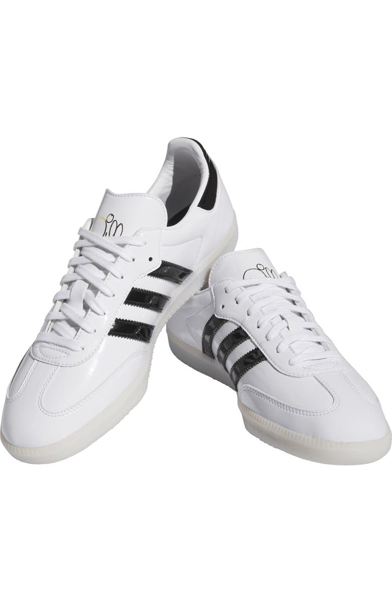 adidas Dill Samba Patent Low Top Sneaker, Alternate, color,