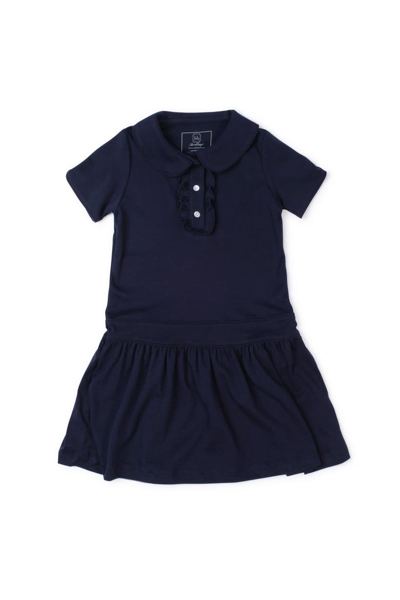 Sydney Girls' Dress, Main, color, Navy