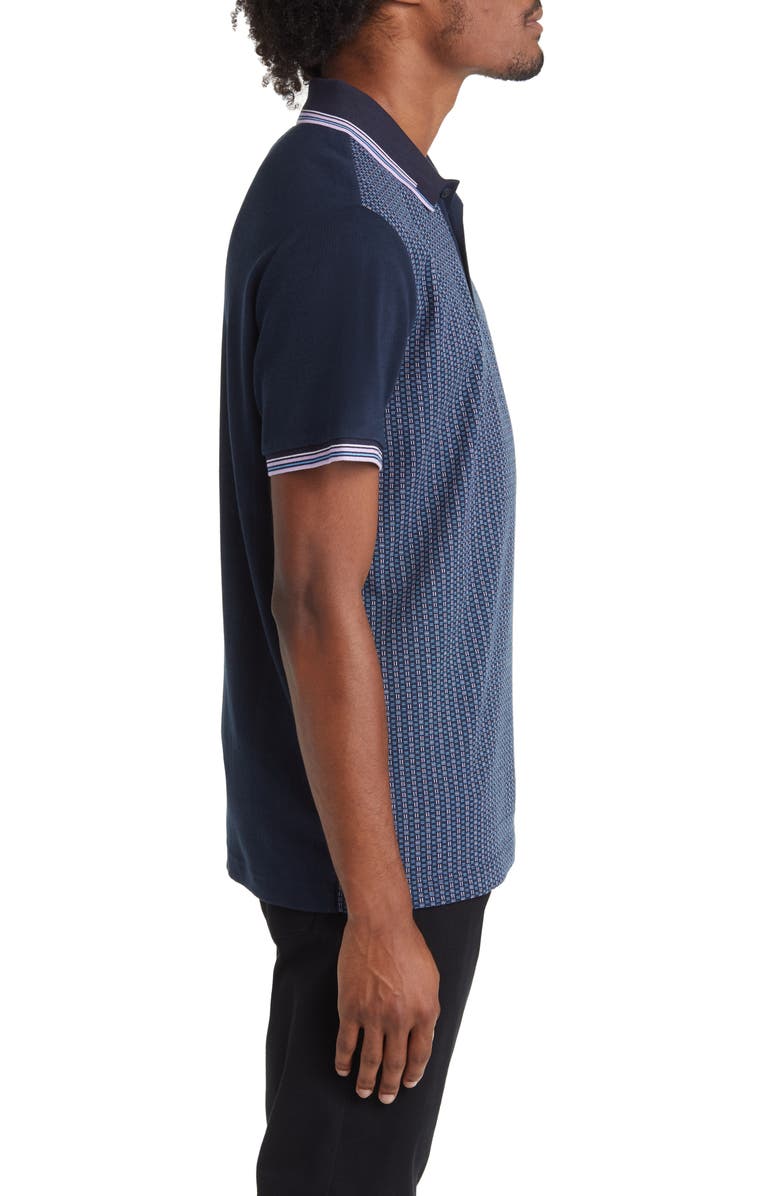 Original Penguin Jacquard Basketweave Polo, Alternate, color,