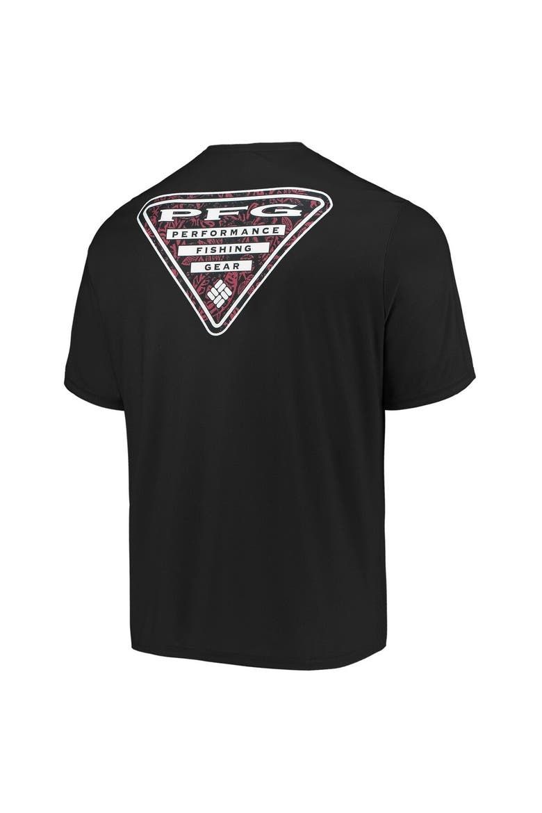 Men's Columbia Black South Carolina Gamecocks Terminal Tackle Omni-Shade T-Shirt, Alternate, color, Black