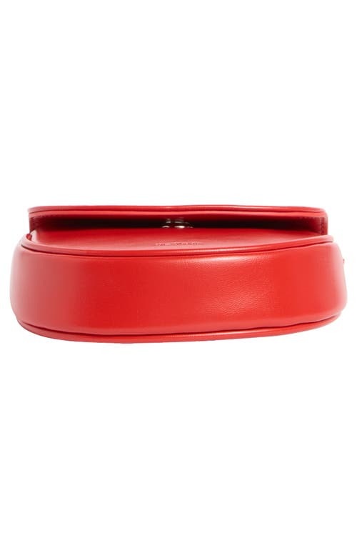 Stand Oil Mino Faux Leather Crossbody Bag In Red