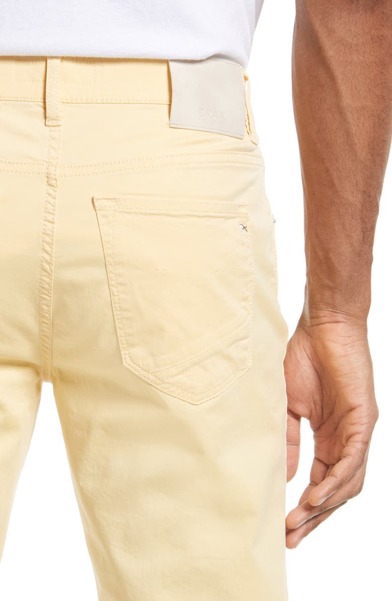 Brax Chuck Stretch Cotton 5-Pocket Pants, Alternate, color, Sunset