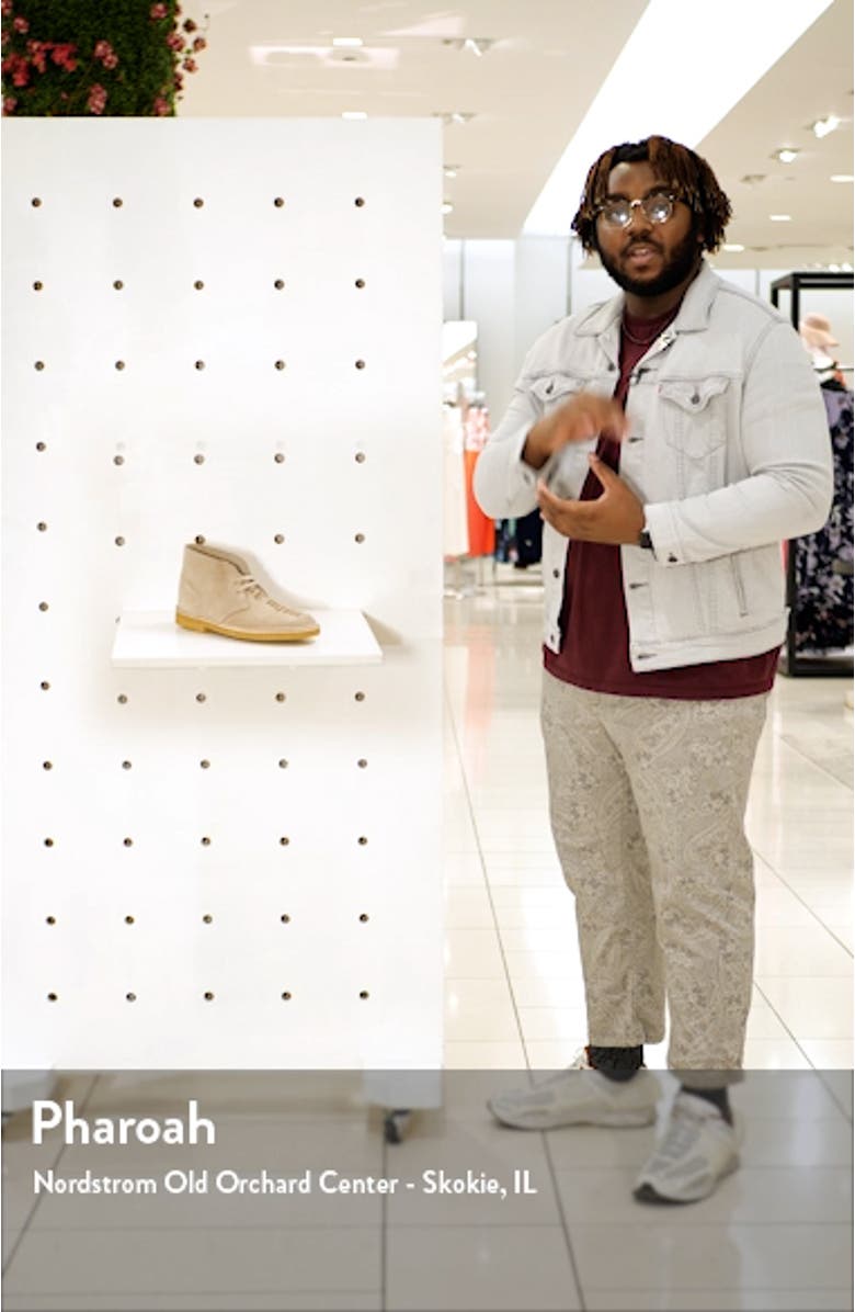 x Clarks<sup>®</sup> Logo Desert Boot, sales video thumbnail