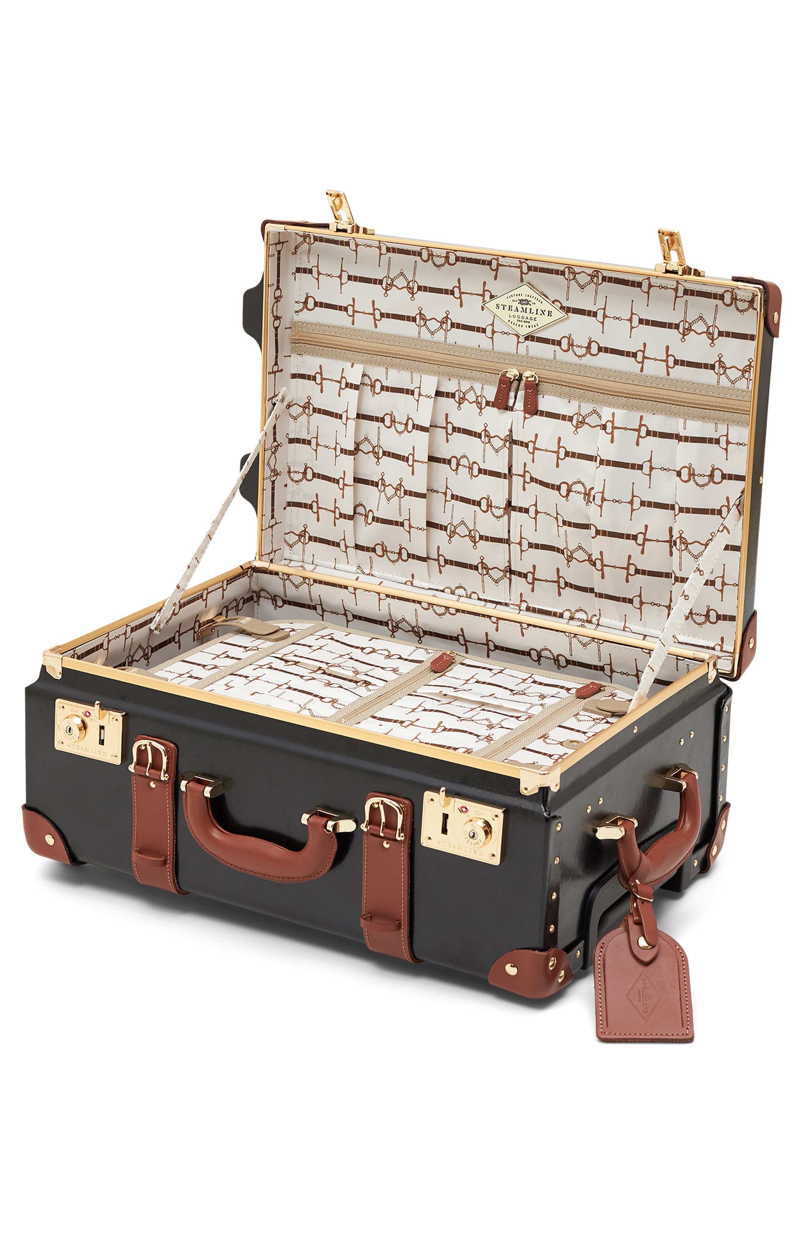 SteamLine Luggage The Diplomat 20-Inch Rolling Carry-On, Alternate, color, 