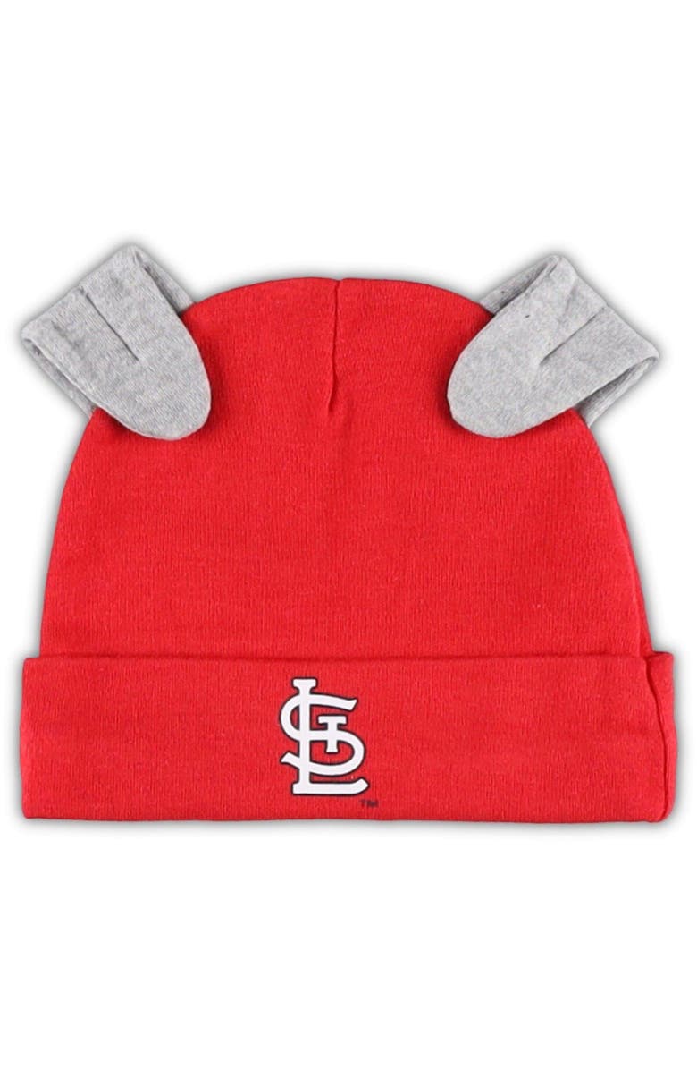 Outerstuff Newborn & Infant Red/White St. Louis Cardinals Dream Team Bodysuit Hat & Footed Pants Set, Alternate, color, Red