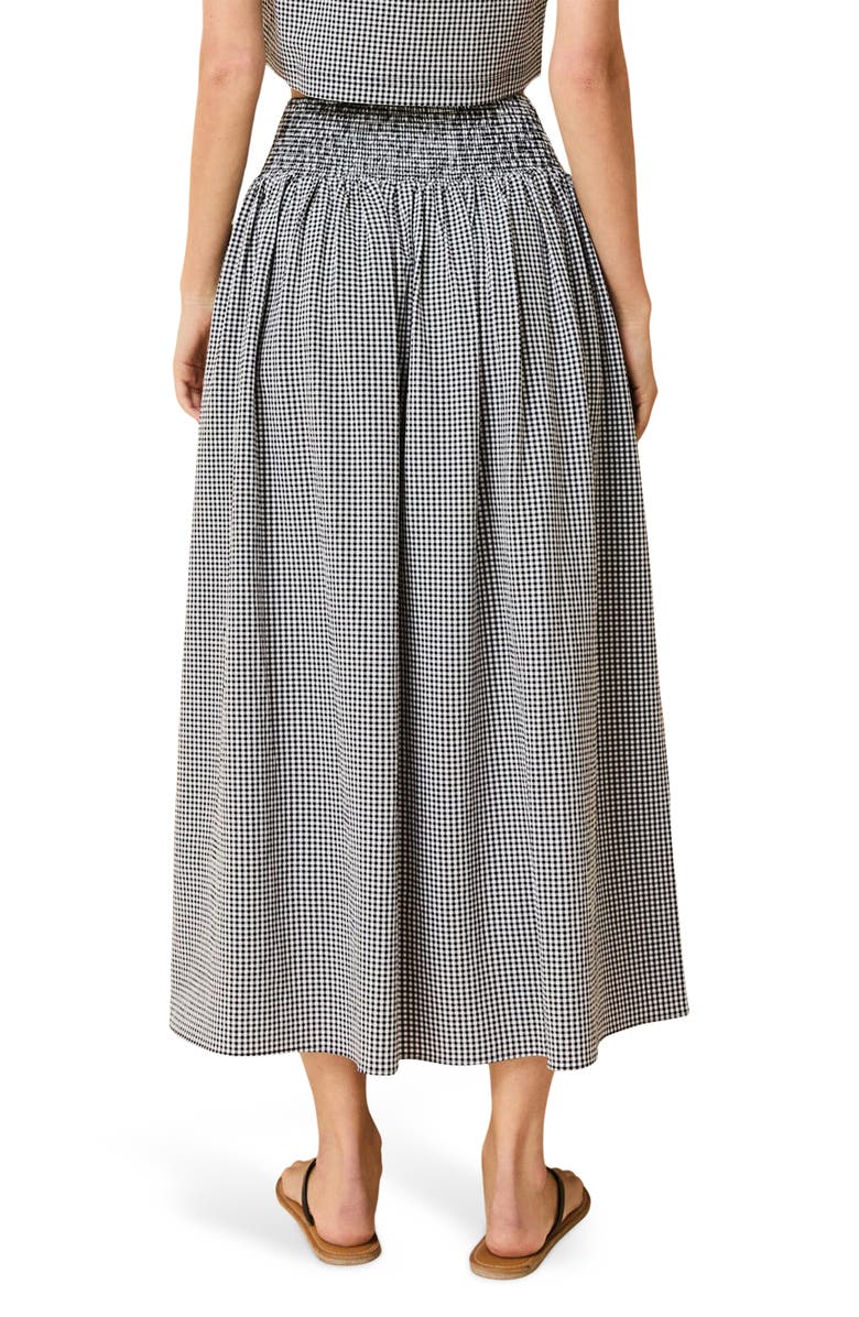 Solid & Striped The Noreen Maxi Skirt, Alternate, color, Noir