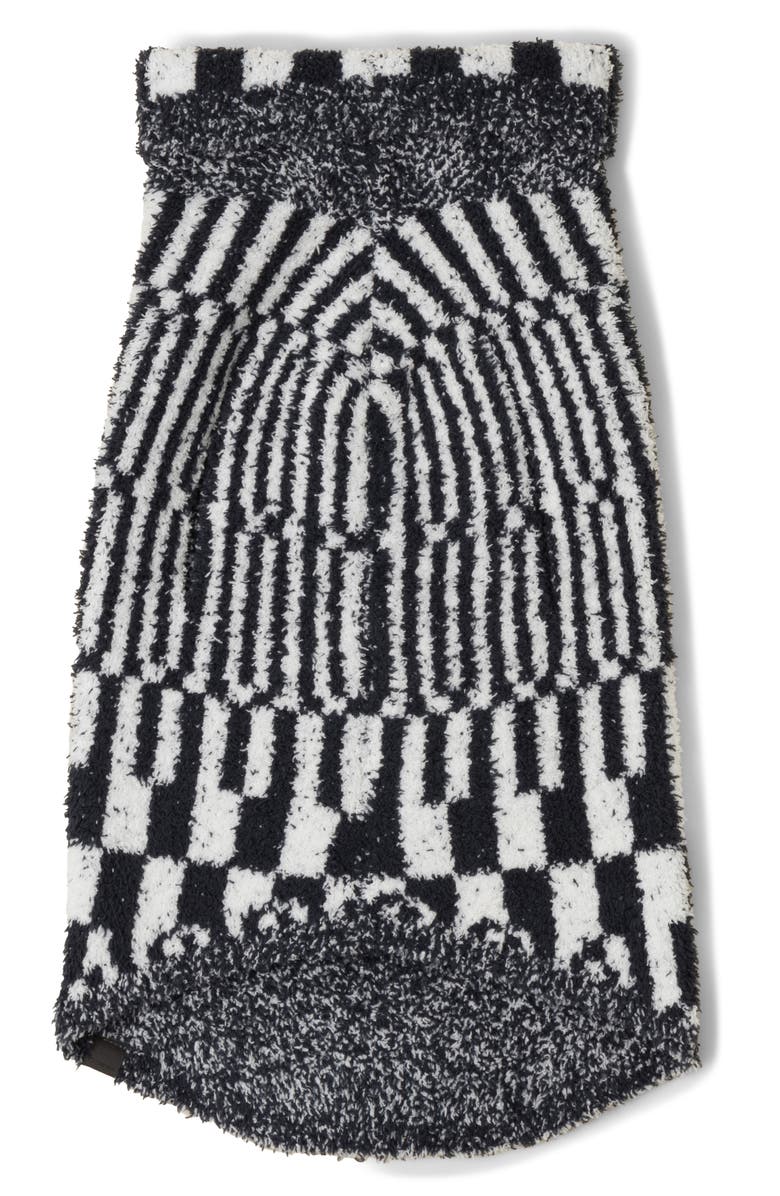 Barefoot Dreams<sup>®</sup> CozyChic<sup>™</sup> Abstract Check Dog Sweater, Alternate, color, He Pearl-Indigo