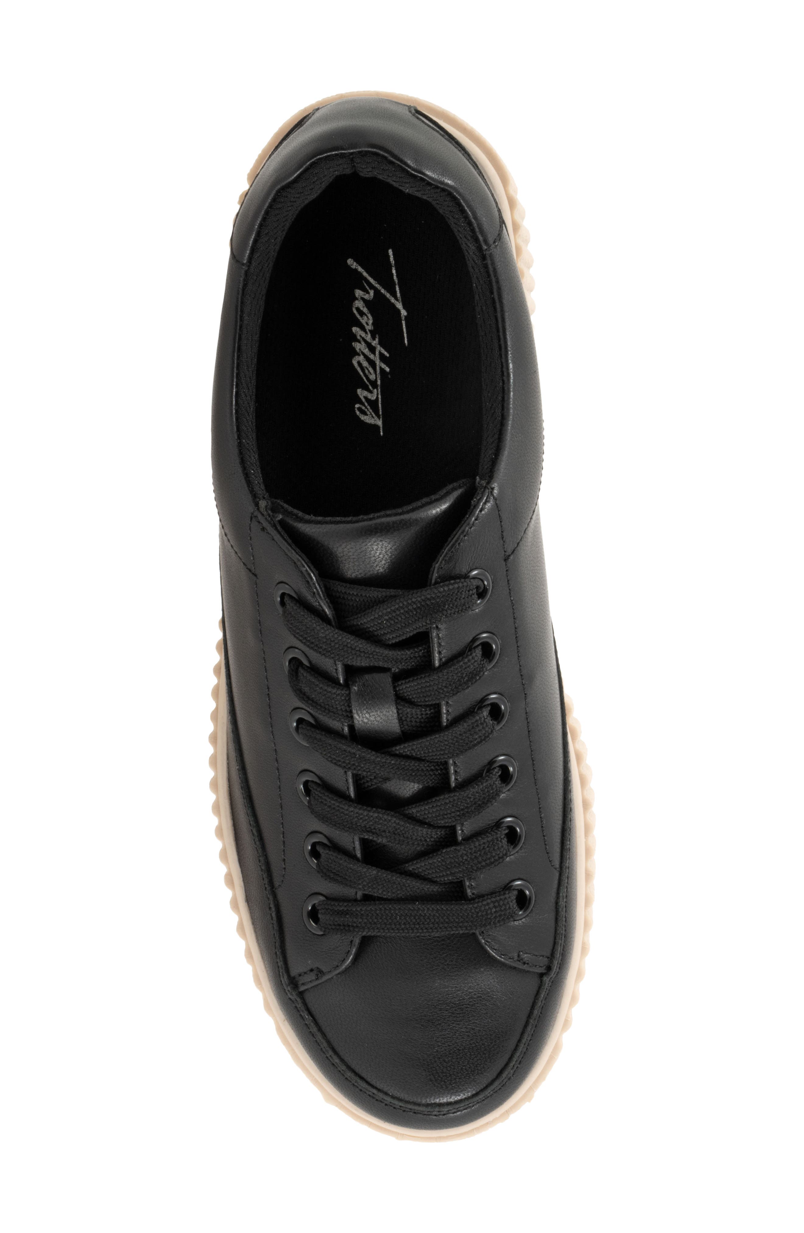 Trotters Baylor Platform Sneaker, Alternate, color, Black