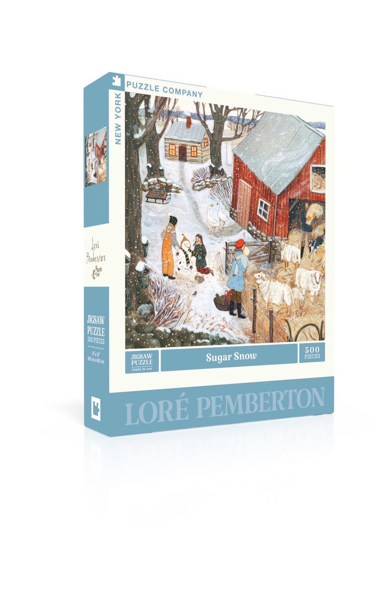 NEW YORK PUZZLE COMPANY Sugar Snow 500 Piece Puzzle, Alternate, color, NO COLOR