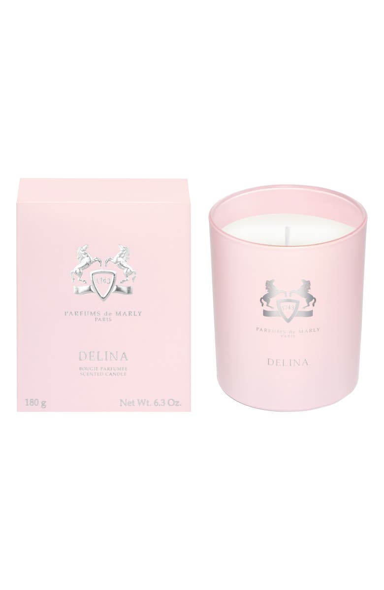 Parfums de Marly Delina Candle, Alternate, color, 