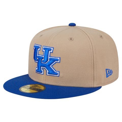 Men
s New Era  Khaki Kentucky Wildcats Two-Tone 59FIFTY Fitted Hat