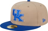 New Era Men's New Era  Khaki Kentucky Wildcats Two-Tone 59FIFTY Fitted Hat