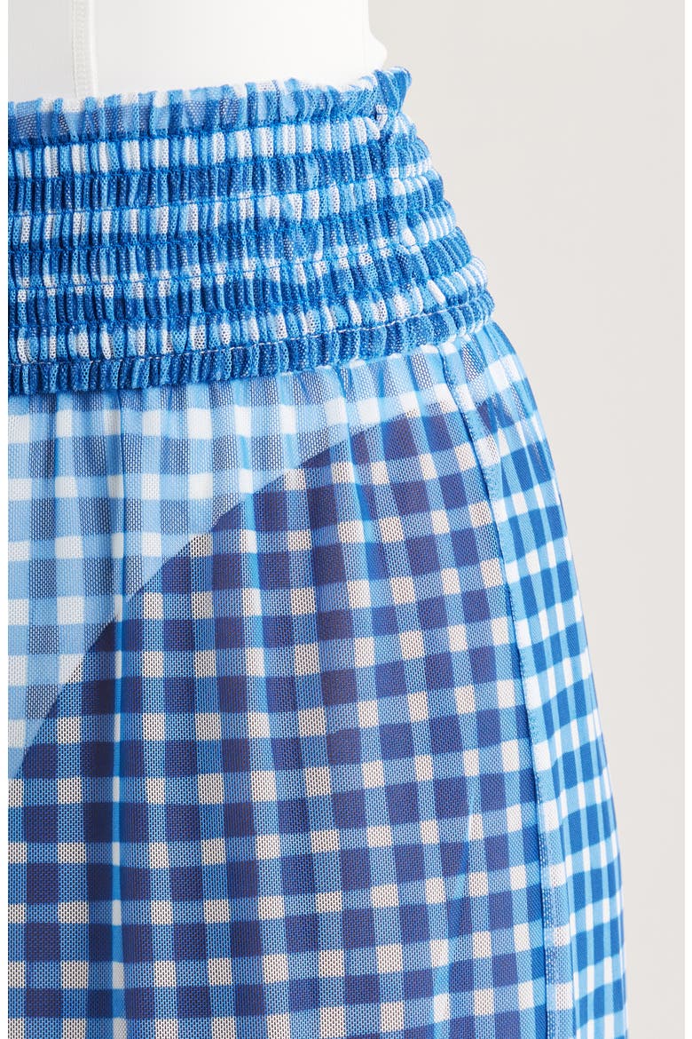 Eliza Cover-Up Pants, Alternate, color, BLUE GINGHAM