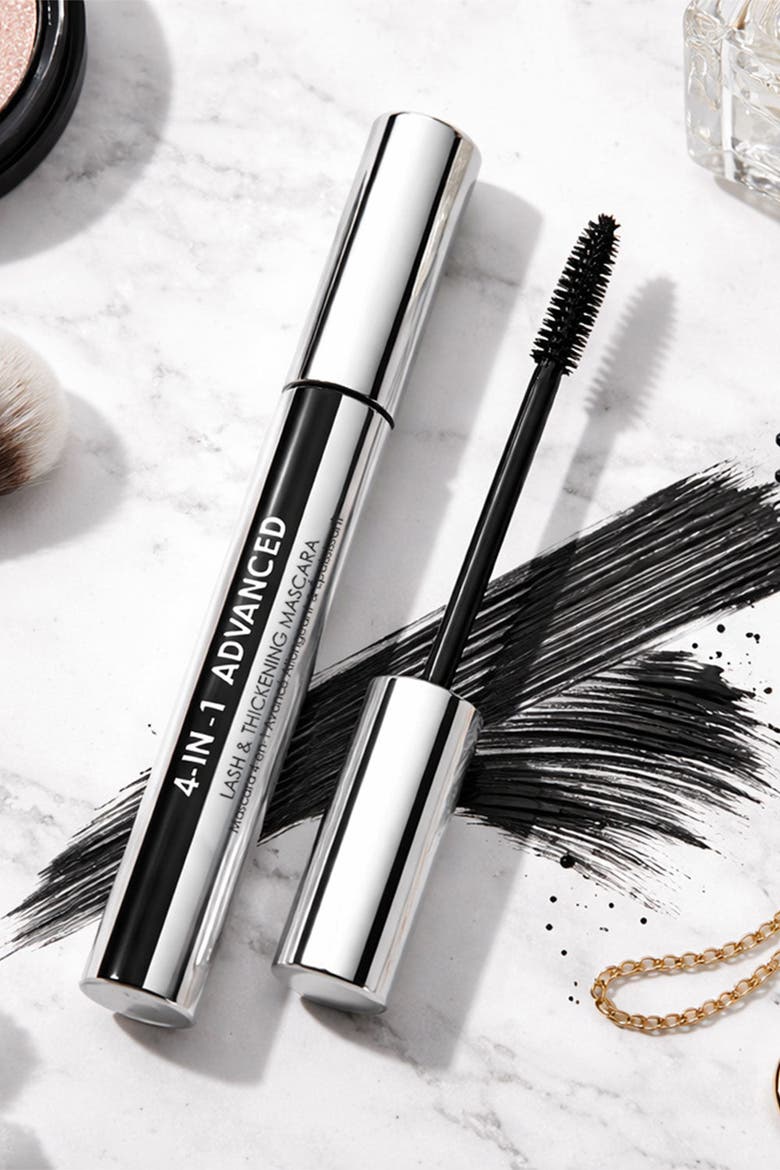 Advanced 4-in-1 Lash & Thickening Mascara 8ml for Loss of Firmness, Fine Lines & Wrinkles, Alternate, color, White