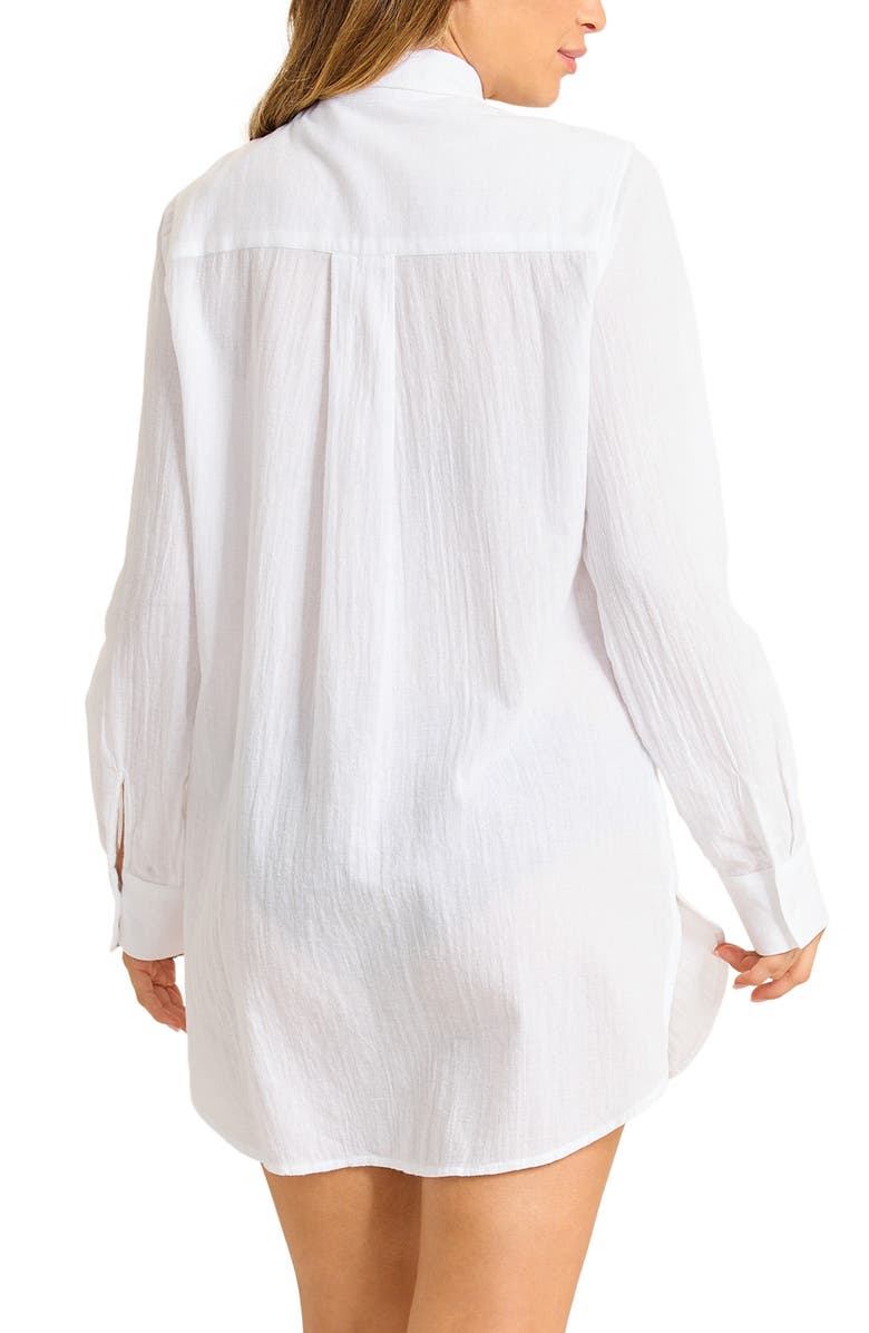 Tommy Bahama Gauzy Button-Up Shirt, Alternate, color, 