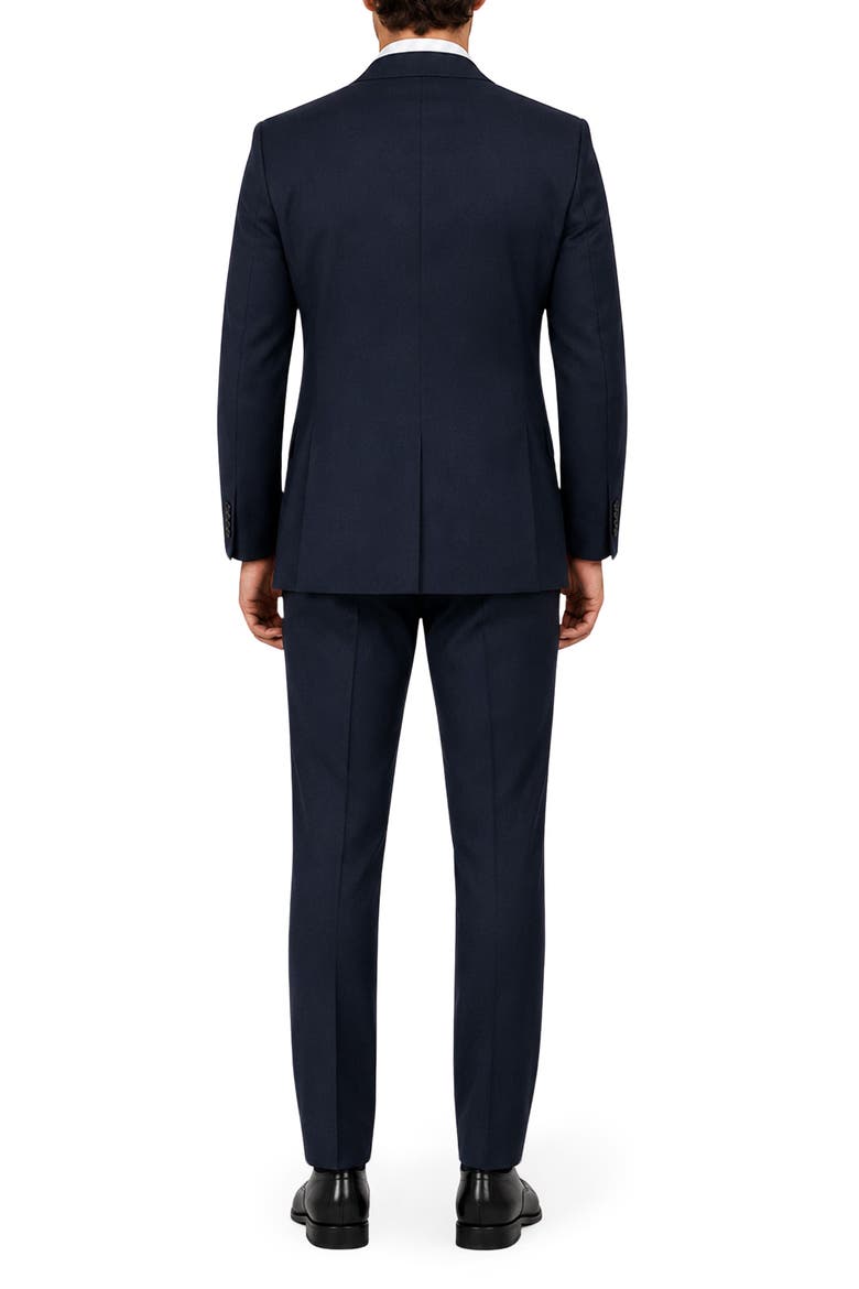 Romeo Slim Fit Wool Suit, Alternate, color, NAVY