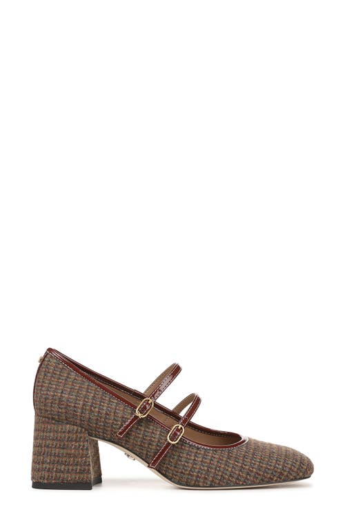 Sam Edelman Sarah Mary Jane Pump In Brown