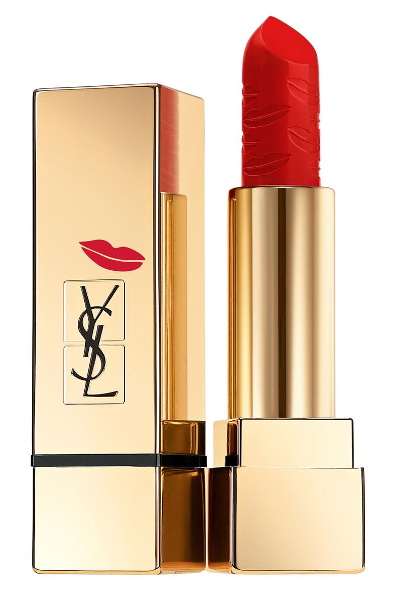 'Kiss & Love - Rouge Pur Couture' Collectors Lip Color (Limited Edition), Main, color, 01 LE ROUGE