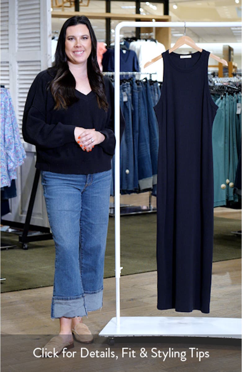 Lexi Rib Sun-In Maxi Tank Dress, sales video thumbnail