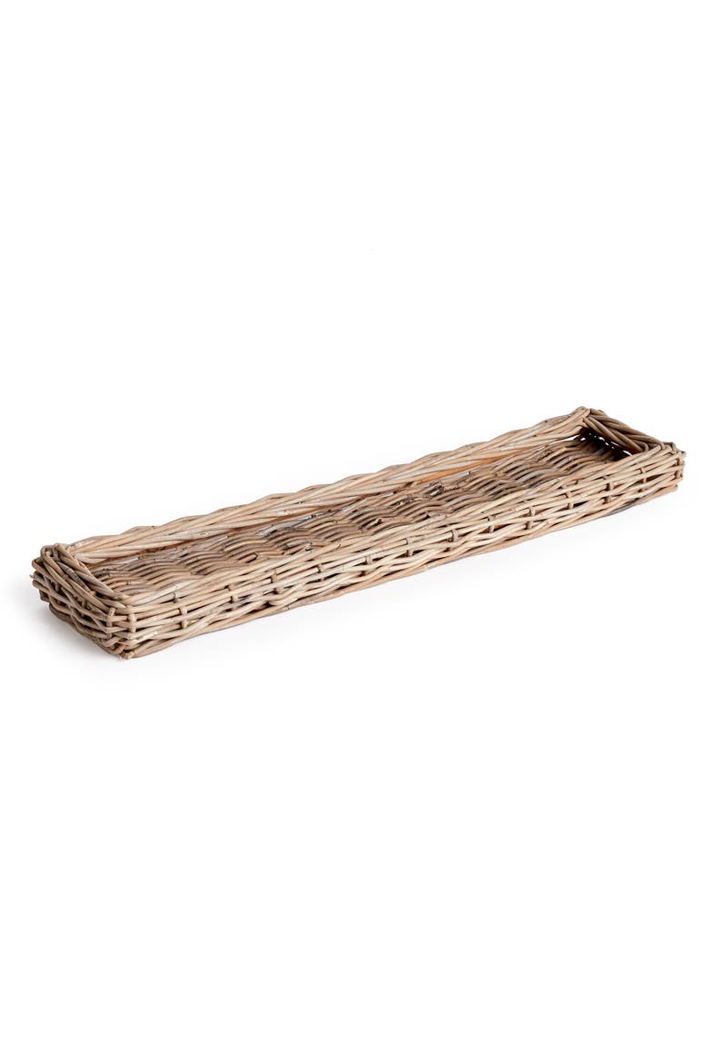 Jules Rectangular Tray, Main, color, Brown