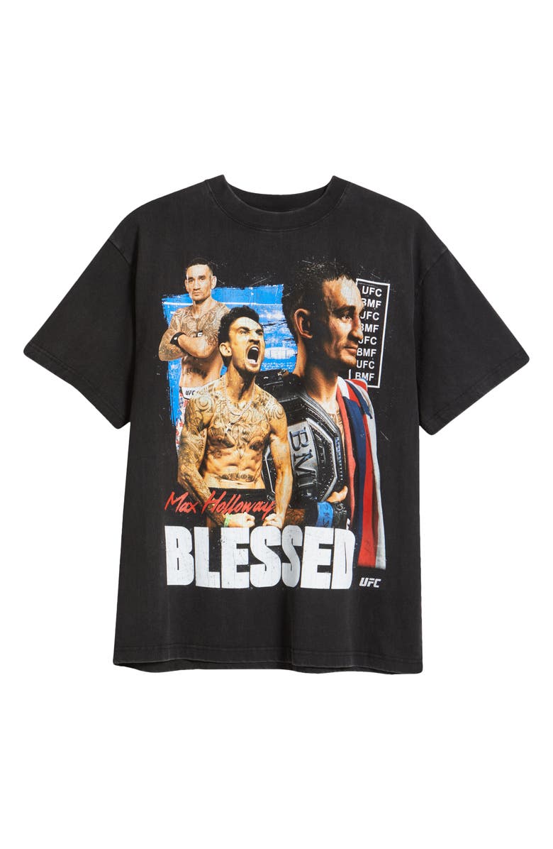 ID Supply Co UFC Max Holloway Blessed Express Graphic T-Shirt, Alternate, color, 