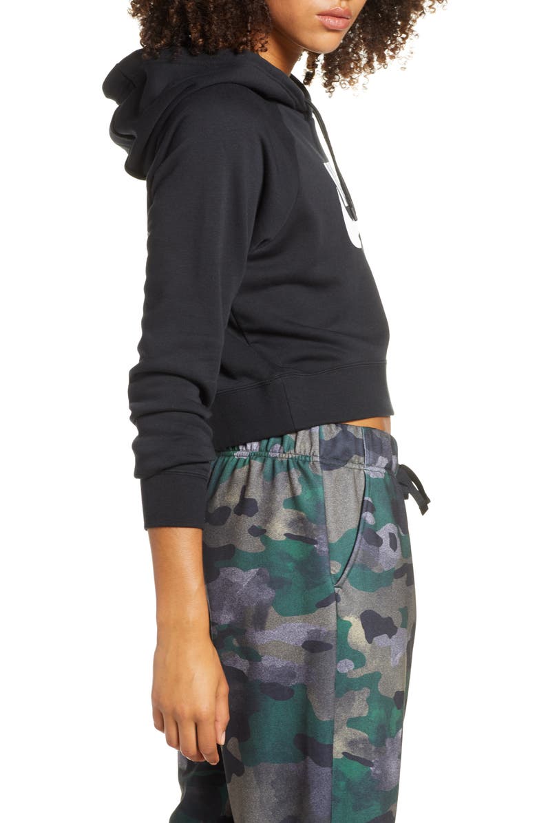 Nike Sportswear Essential Crop Hoodie, Alternate, color, 