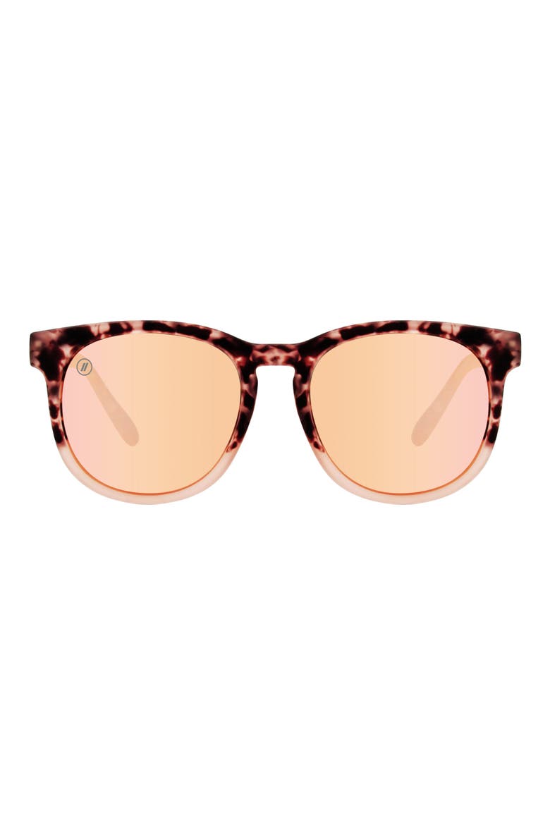 54mm H-Series Polarized Round Sunglasses, Main, color, HEART RUSH