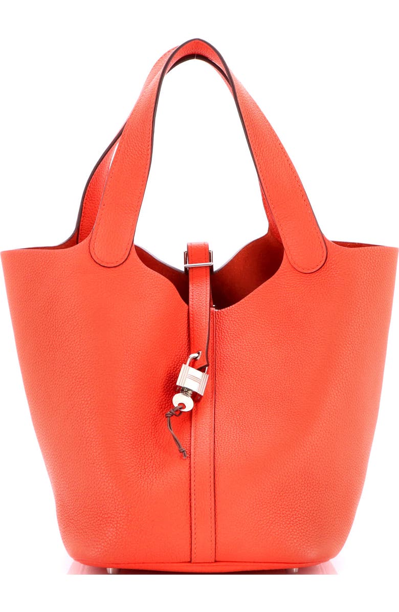 Pre-Owned Hermes Picotin Lock Bag Maurice MM, Main, color, Capucine